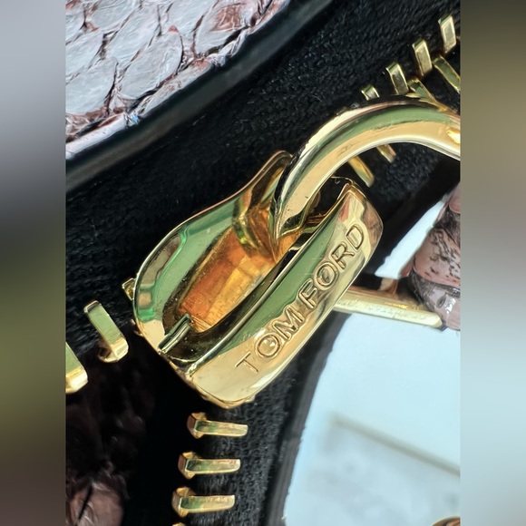 Tom Ford Python Bianca Mini Hobo Bag - Picture 11 of 16